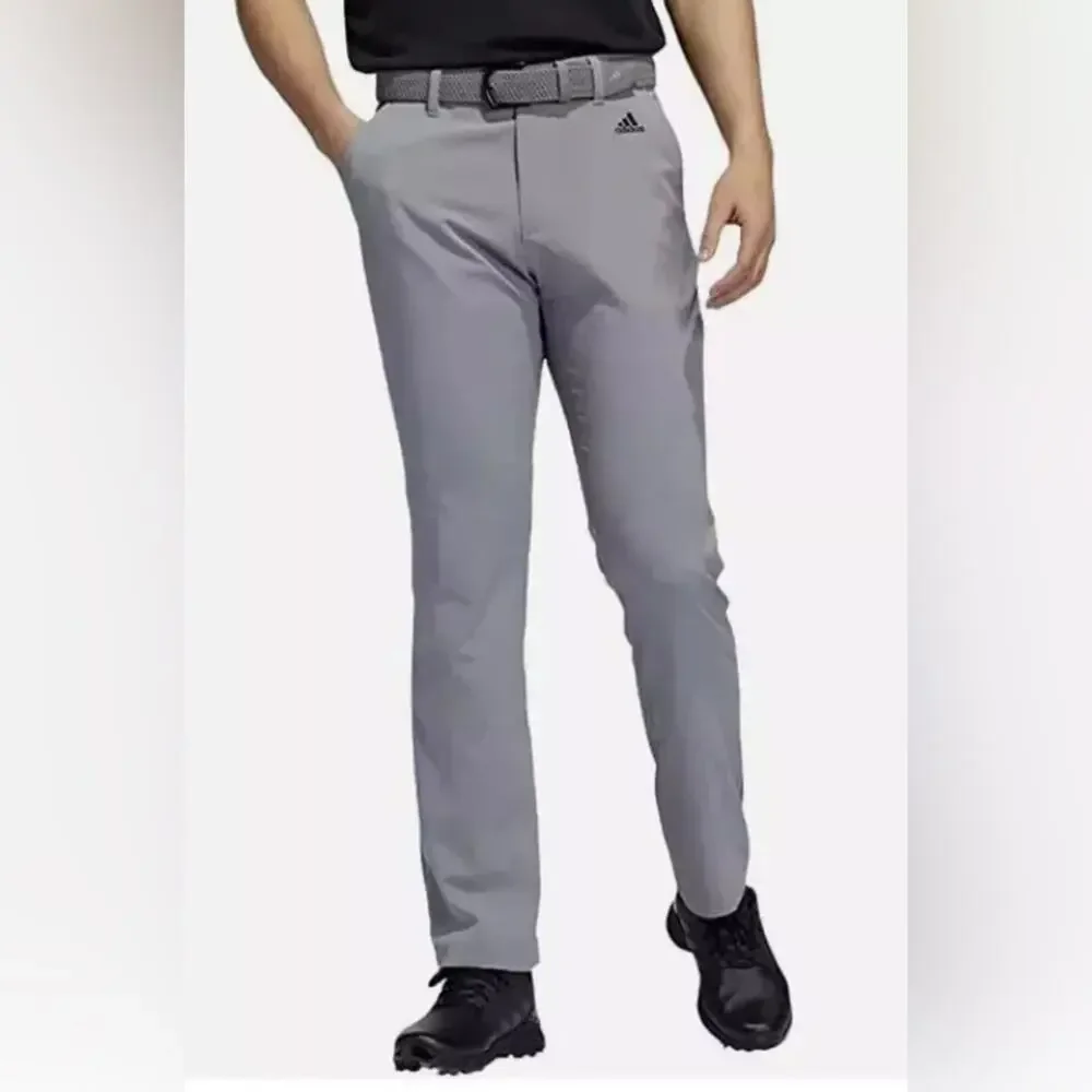 Men’s Adidas Gray Chino Pants Classic Style Size 46